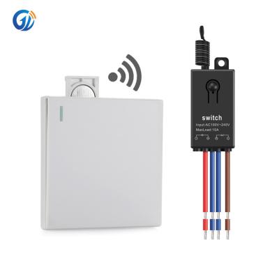 China 3 Button Working Modes 2021 Popular Light Switch Panel Mini Smart Home Wireless Smart Switch With AC 220v Remote Lamp Switch for sale