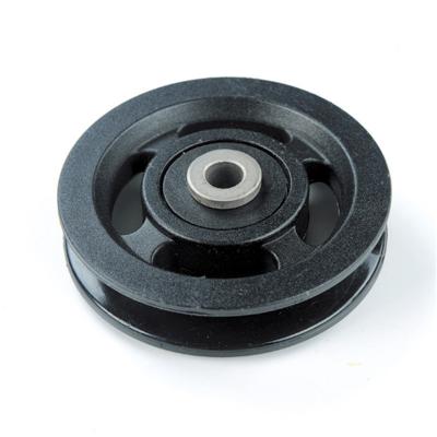 China Factory Gym Strength Trainer Other Wheels Fitness Equipment Wheel 90mm 100mm Pulley With Bearing for sale