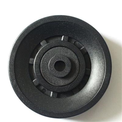 China Factory Gym Pulleys 70mm 90mm Plastic Bearing Pulley Home Fitness Equipment Roller Wheels for sale