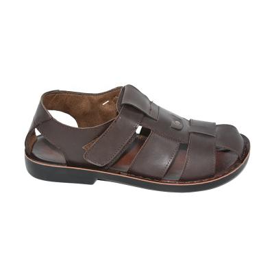 China 2020 Hot Selling New Men's Anti-slippery Men's Sandals Custom Fashion Leather Sandals for sale