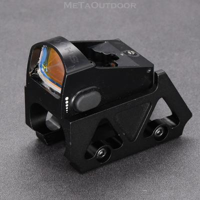 China Red 6061-T6 Aluminum Alloy Shooin Sld 1x Dot Sight Rifle Scope For Gun Base And 1913 20mm Picatinny Rail for sale