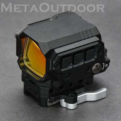 China Aluminum Alloy Red Scope R1X Tactical Reflex Dot Sight Para Fuzil With IR Hunting Function For Rifles for sale