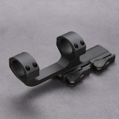 China 6061-T6 Aluminum Alloy Hunting Rifle Scope Weaver Picatinny Rail QD Rifle Mount For 1 Inch 25.4mm Ring for sale