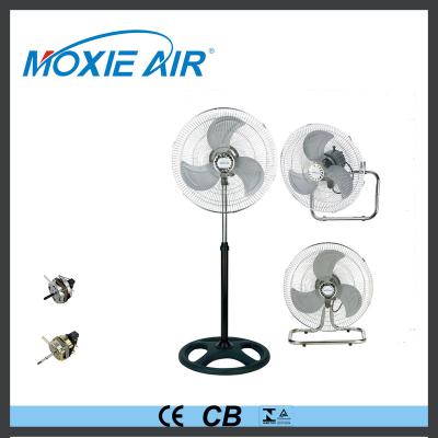 China 18 Inch Industrial 3 In 1 Shape Industrial Chang Rack Fans for sale