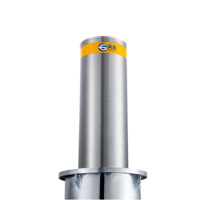 China 2021 Area Oversize New Product Pure Circulation Stainless Steel Led Bollard With High Anti-collision Performance for sale