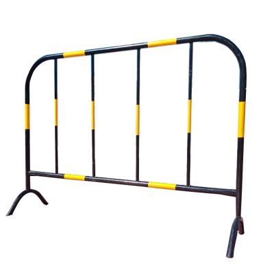 China Traffic Barriers Pedestrian Heavy Duty Temporary Portable Metal Steel Crowd Control Event Security Police Barricade Barriers for sale