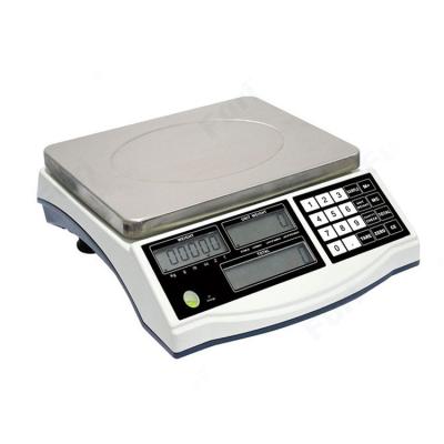 China 1g 30kg Wireless FURI ACS-LC Price Computing Weighing Digital Scale 295*230mm for sale