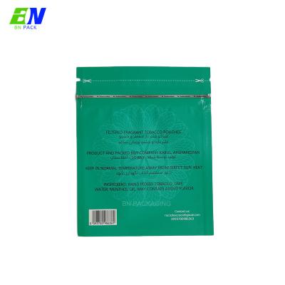 China Custom Printing Plastic Mini Barrier Size 3 Side Seal Pouch Candy Bags With Zipper for sale