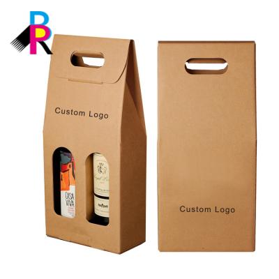 China 2019 New Customized Recycled Material Design High Quality Round Tube Box Wine Gift Packaging Wholesale High End Box for sale