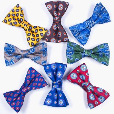 China Wholesale Price Printed Beautiful Men's Bow Tie Men's Accessories Bow Ties for sale