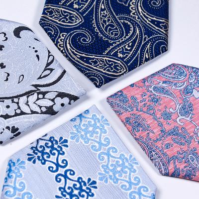 China Polyester Fashion Bespoke Paisley Ties Designs Custom Luxury Ties For Men for sale