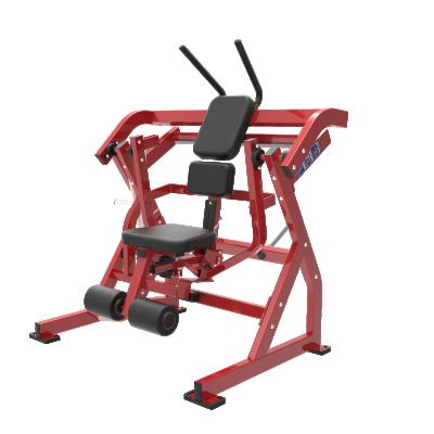 China Eco - Friendly Fitness Equipment Plate Loaded Abdominal Oblique Hammer Strength Crunch Machine for sale