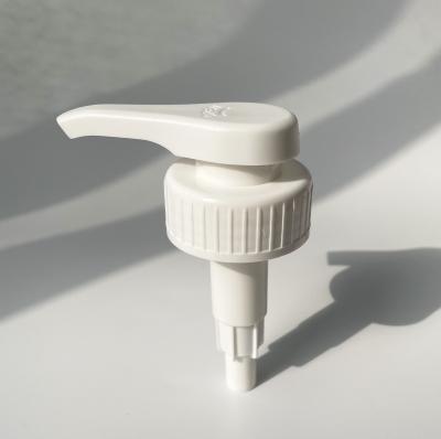 China Non Spill 40mm Neck Finish Lotion Pump Dispensers For 40-400 Lotion Shampoo Plastic Bottles for sale