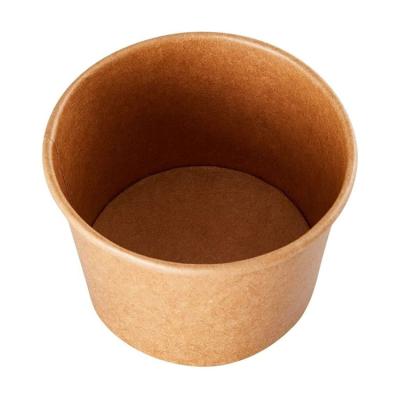 China Moisture Proof 24 oz 32 oz 64 oz Large Paper Rolls Disposable Plastic Free Soup Bowls Party Supplies For Hot Cold Food for sale