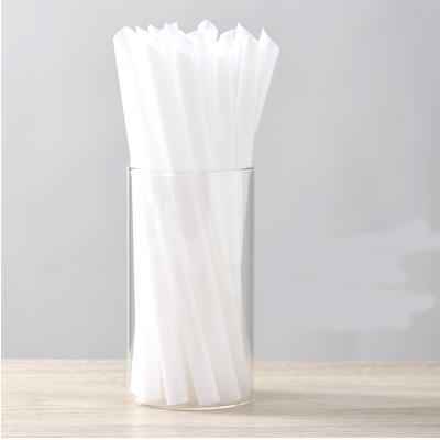 China PLA Straw Biodegradable Drinking Straw Environment Friendly PLA Cornstarch Pla Straw 12mm 6mm for sale