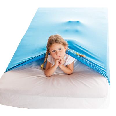 China Protect Child Amazon 2021 Hot Selling Bed Sheet Compression Sensory Bed Wrap Sheet Compression Sensory Blanket Weighed Blankets For Toddlers for sale