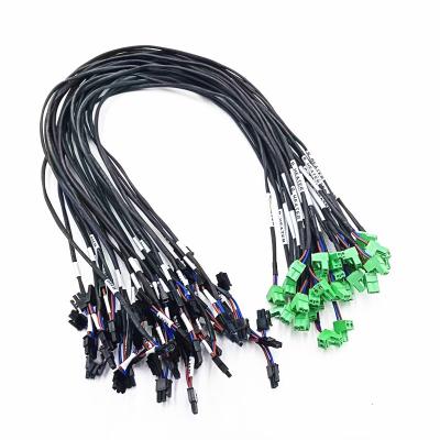 China OEM electronic wire harness MOLEX micro-adjustment 3.0mm connectors to custom terminal block assembly molex cables for sale