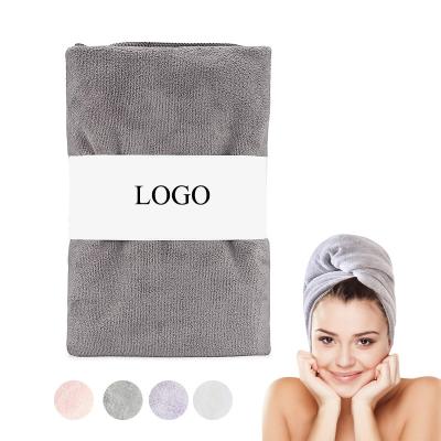 China QUICK DRY Quick Drying Ultra Absorbent Anti Frizz Large 20 x 40 Inch Microfiber Hair Towel For Straight Curly Long Color Treated Hair for sale