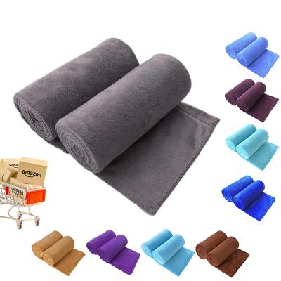 China China Factory 30*60 Inch Super Soft Microfiber Coral Fleece Printed Bath Towel Hotel Bath Face Spa Towel Customized for sale