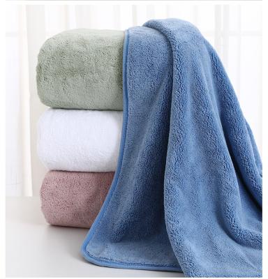 China Top Selling Comfortable Plush Good Touch Material QUICK DRY Printing Design Logo Microfiber 350 400 GSM Bath Shower Towels for sale