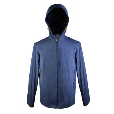 China Waterproof 100% Oilproof Polyester Factory Lightweight Sports Men Outdoor Garment Jackets for sale