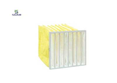 China Solid Sructure Aluminum Bag Filter All Metal Frame Hepa 14 Filter 500mm for sale