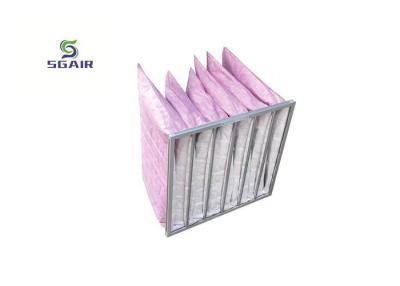 China Good Air Permeability F8 Aluminum Bag Filter For Non Dust Room for sale