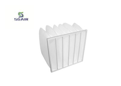 China 45% Paint Pockets Booth Filters , 0.5 Micron Filter Large Dust Collection for sale