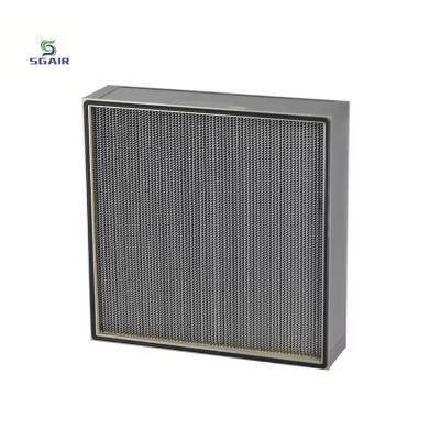 China Rigid Galvanized Steel Air Purifier Filters Single Header MERV 9 110 Pa for sale