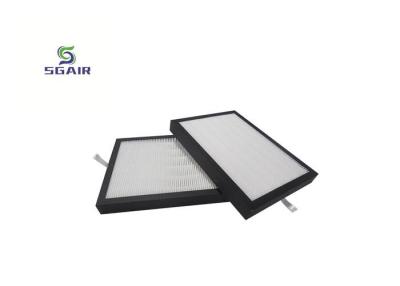 China Long Life Span 592mm Air Conditioning Hepa Filters Light Weight for sale