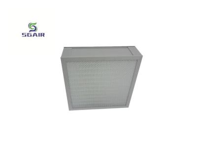 China Synthetic Fiber 99.99% Hepa Filter Panel For Air Conditioning for sale