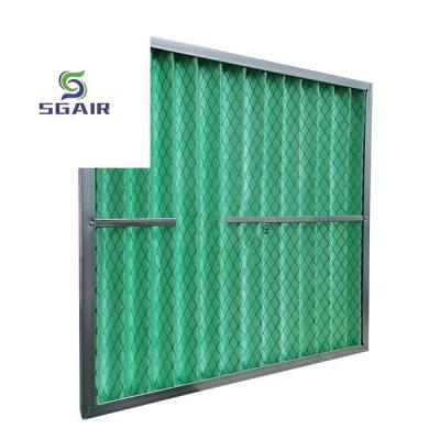 China Non Woven F8 Secondary Air Conditioning Hepa Filters With Aluminum Frame for sale