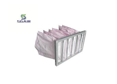 China ​F5 45% Hepa Bag Air Filter Commercial with Large Dust Holding Capacity for sale