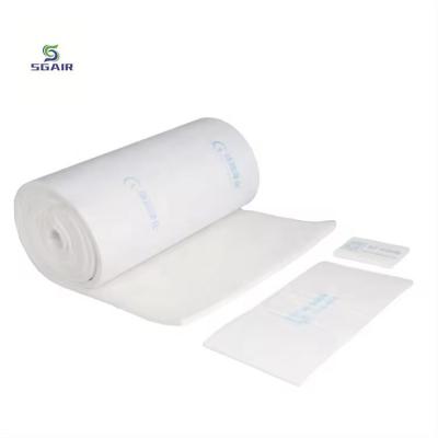 China Medium Ceiling Filter Media Cloth Or Mesh For Spray Booth Air inflow system for sale