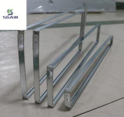 China Galvanized Steel Hepa Air Filter Holder Frame Customized for sale