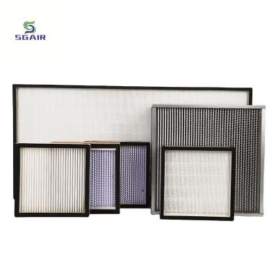 China Air Conditioning G4 Hepa Filter V Type Combined Compact Folding for sale