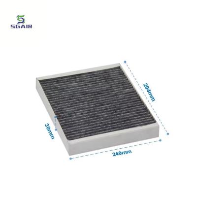 China 99.99% Activated Carbon Air Filter With Low Resistance Strong Adsorption Capacity for sale