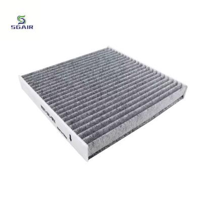 China Low Resistance Activated Carbon Pleated Air Filter Lightweight And Easy Installation for sale