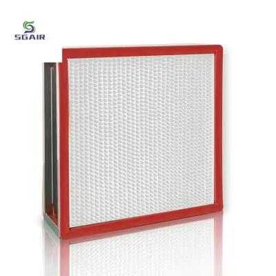 China Steel Frame High Temp Air Filter Stainless with High Efficiency And Precision Filtration for sale