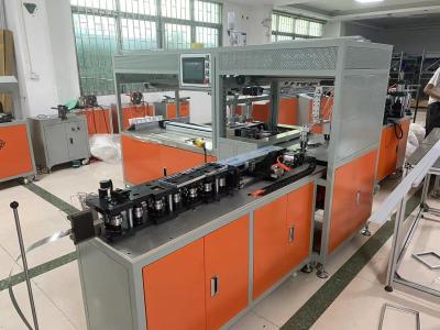 China Automatic Air Filter Frame Making Machine With Adjustable Filter Media And Touch Screen for sale