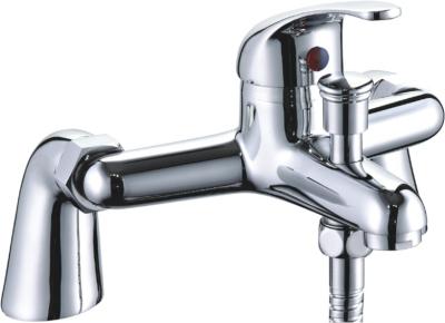 China Without Handle Cheap Single Brass Basin Faucet Slide Bar Silver Bath Shower Mixer for sale