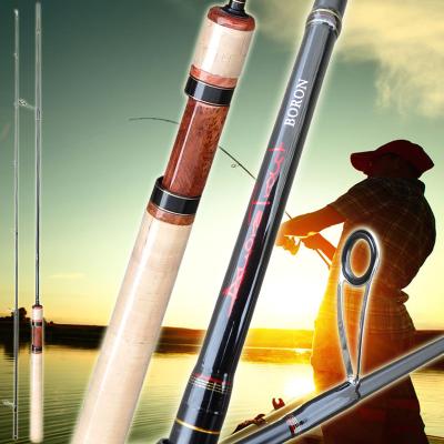 China Carbon Fiber Ouye 2 Piece Cork Handle OEM Super Lightweight Trout Fishing Rod For Stream for sale