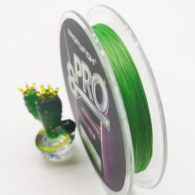 China Ready To Ship 115M Green Color Slim And Powerful 8X Japan PE Material Fishing Line Braided 8 Strands for sale