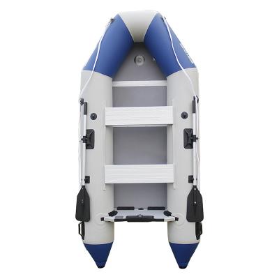 China Fishing Activity Custom Welded Seams 4.7m Inflatable Boat And Motor for sale