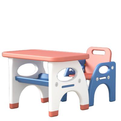 China Low Contemporary Baby Feeding Table Plastic Tables And Dining Table Kindergarten Study Chair Set For Children for sale