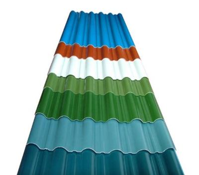 China Building Color Coated Galvanized Corrugated Steel Sheets Galvanized Corrugated Roofing Sheet Steel for sale