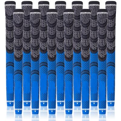 China Standard rubber+cotton rubber iron golf grip for sale