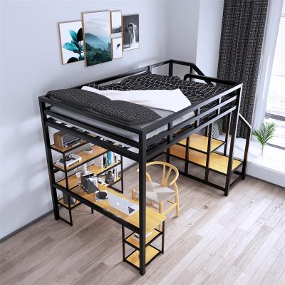 China Modern High Quality Bunk Dorm Bed With Office School Furniture for sale