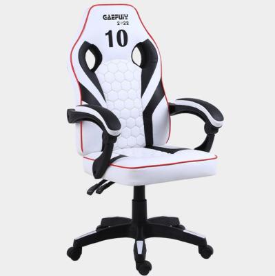 China Adjustable Leather Computer Gaming Chair (Height) PU Leather Computer Chair RGB Adjustable Chair for sale