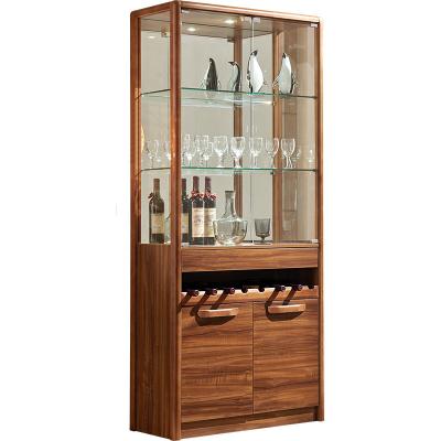 China (Others) Modern Adjustable Wine Bar Living Room Furniture For Wine Cabinet for sale